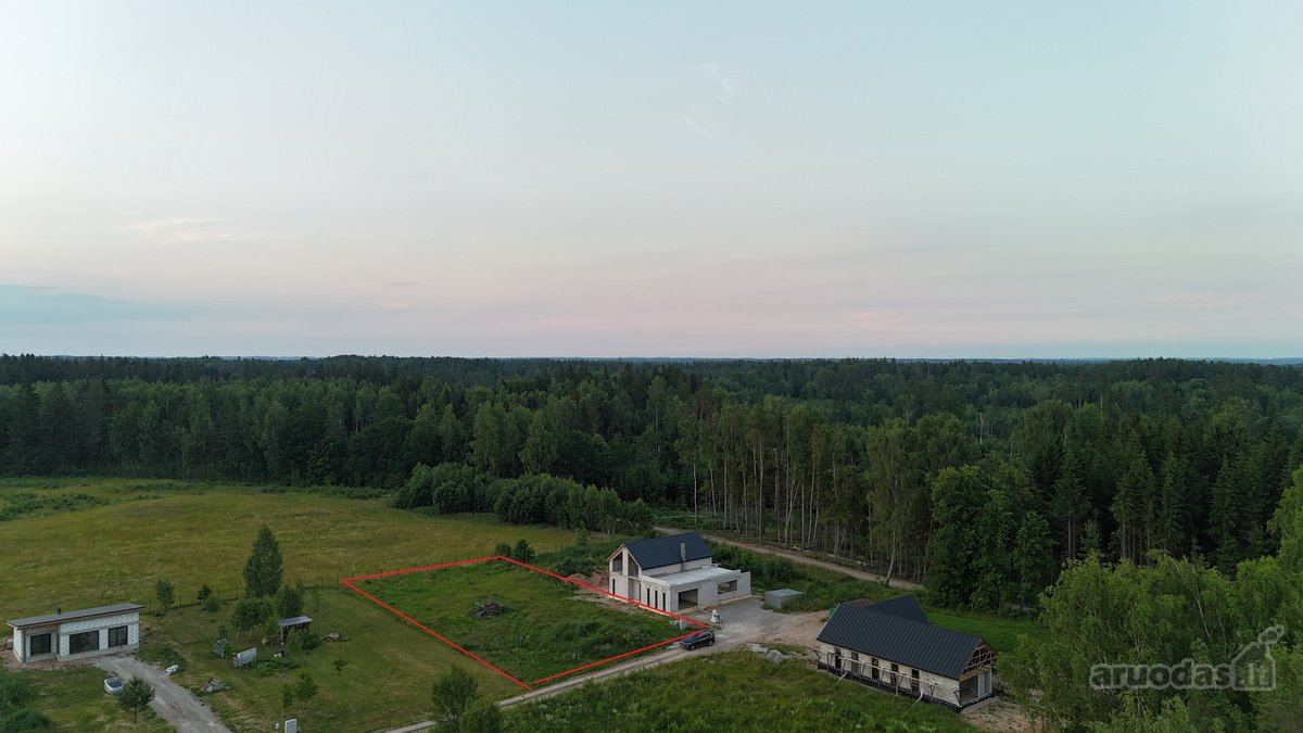 Parduodamas namų valdos žemės sklypas Molėtų