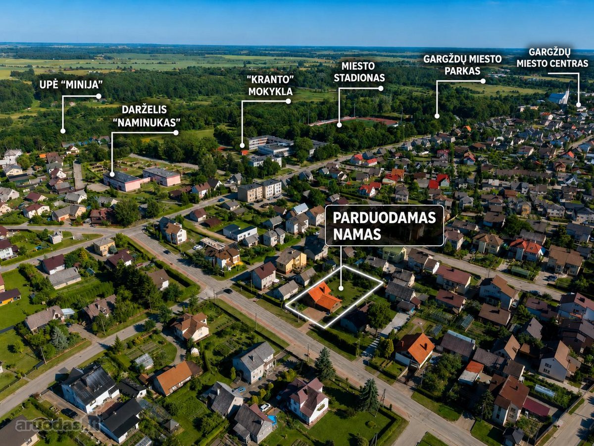 Geroje Gargždų vietoje parduodamas jaukiai - nuotraukos Nr. 5
