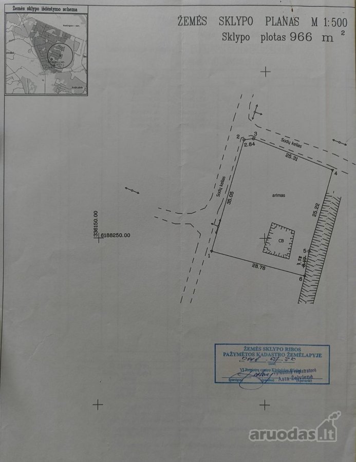 Parduodamas 9,66 arų sodo skypas Vaiteliuose. - nuotraukos Nr. 6