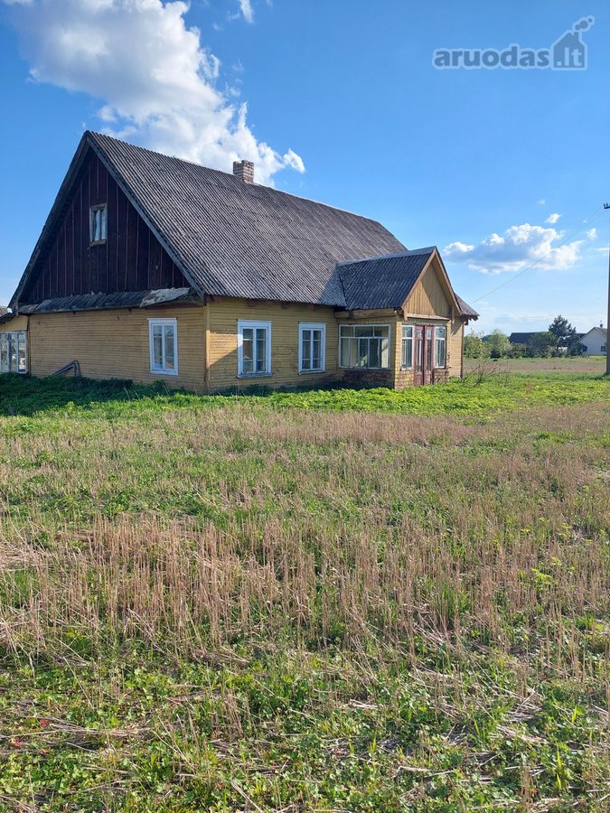 Tik už 42 km nuo Vilniaus parduodama rąstinė