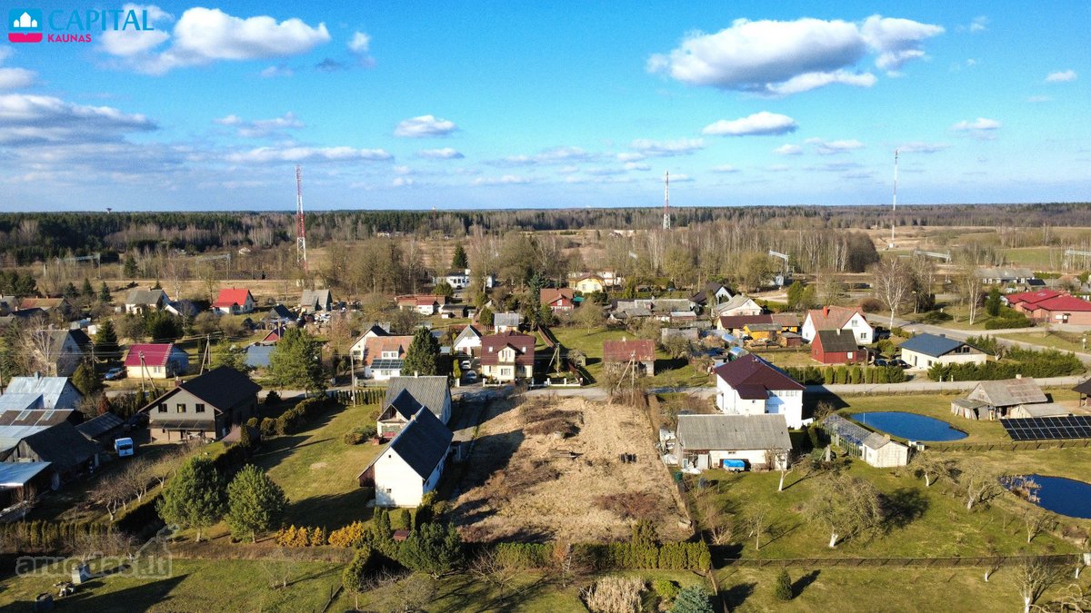 Parduodamas 14.87 a namų valdos sklypas, Sodų