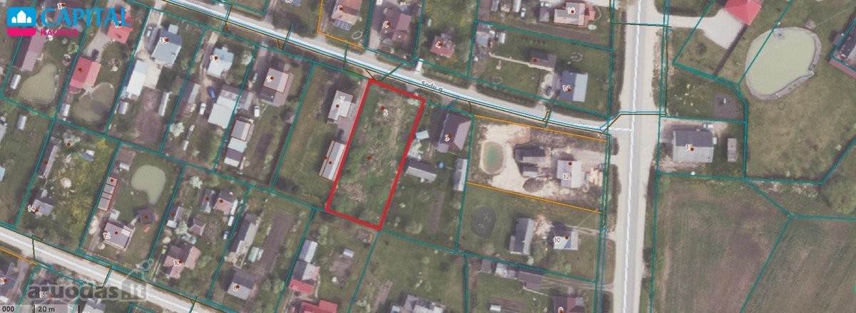 Parduodamas 14.87 a namų valdos sklypas, Sodų - nuotraukos Nr. 8