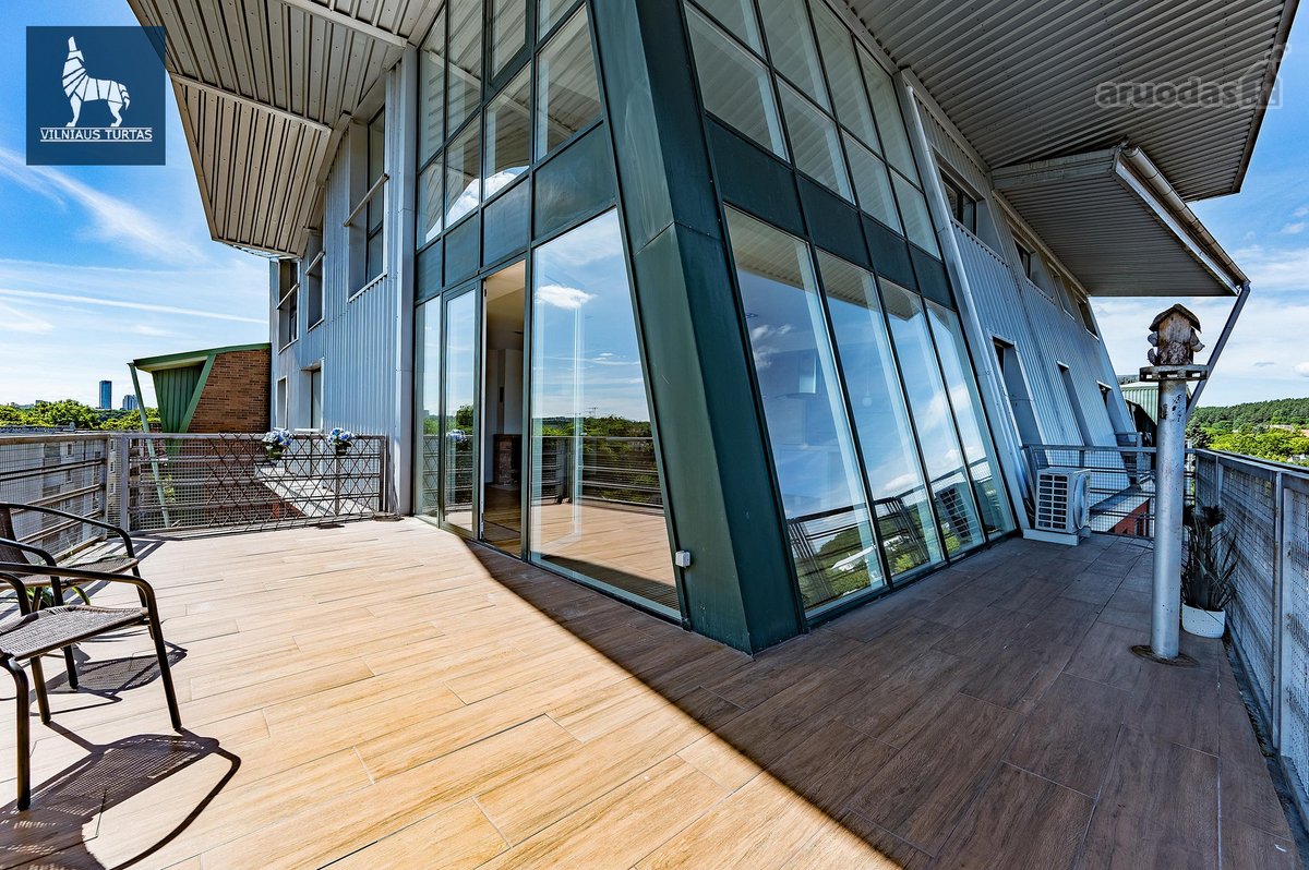 Parduodamas didžiulis penthouse tipo butas - nuotraukos Nr. 9