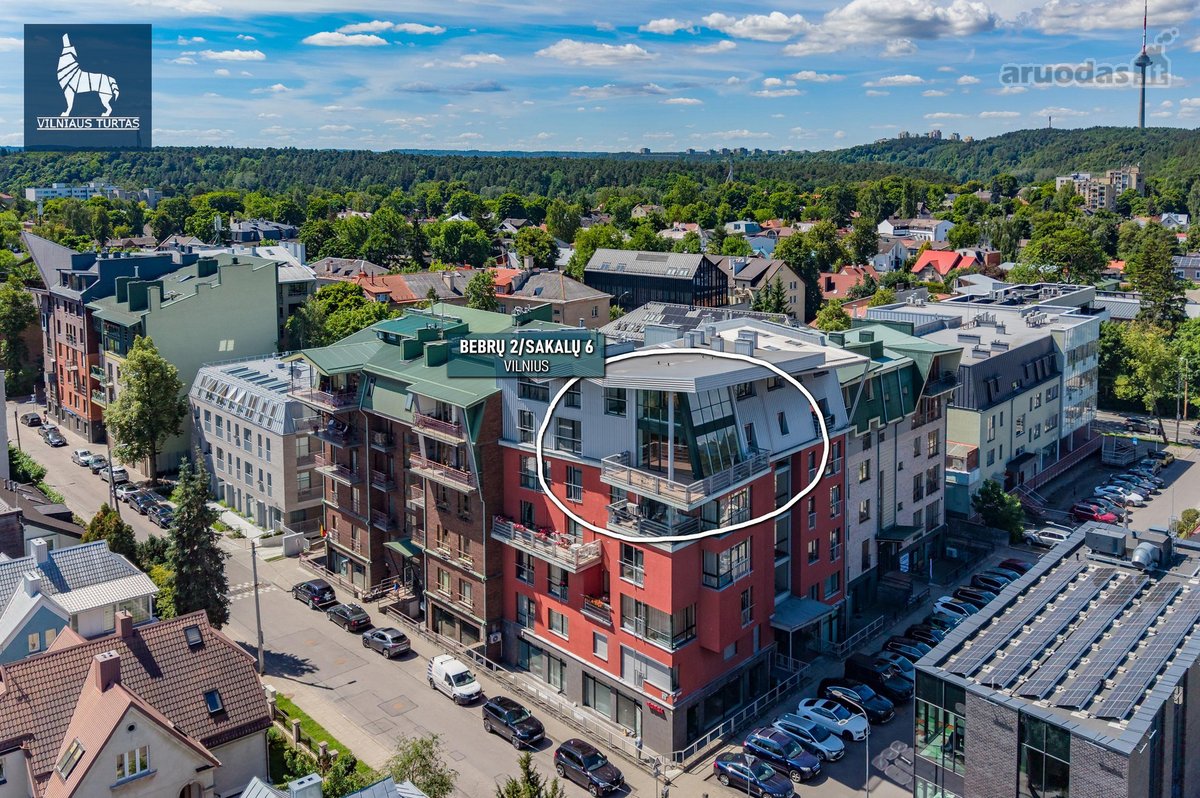 Parduodamas didžiulis penthouse tipo butas - nuotraukos Nr. 43