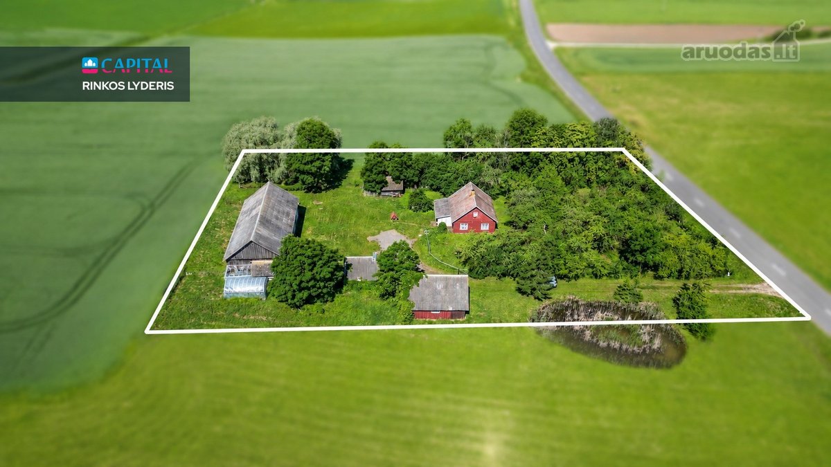 Parduodama Sodyba Su 49,61 Arų Sklypu – - nuotraukos Nr. 10