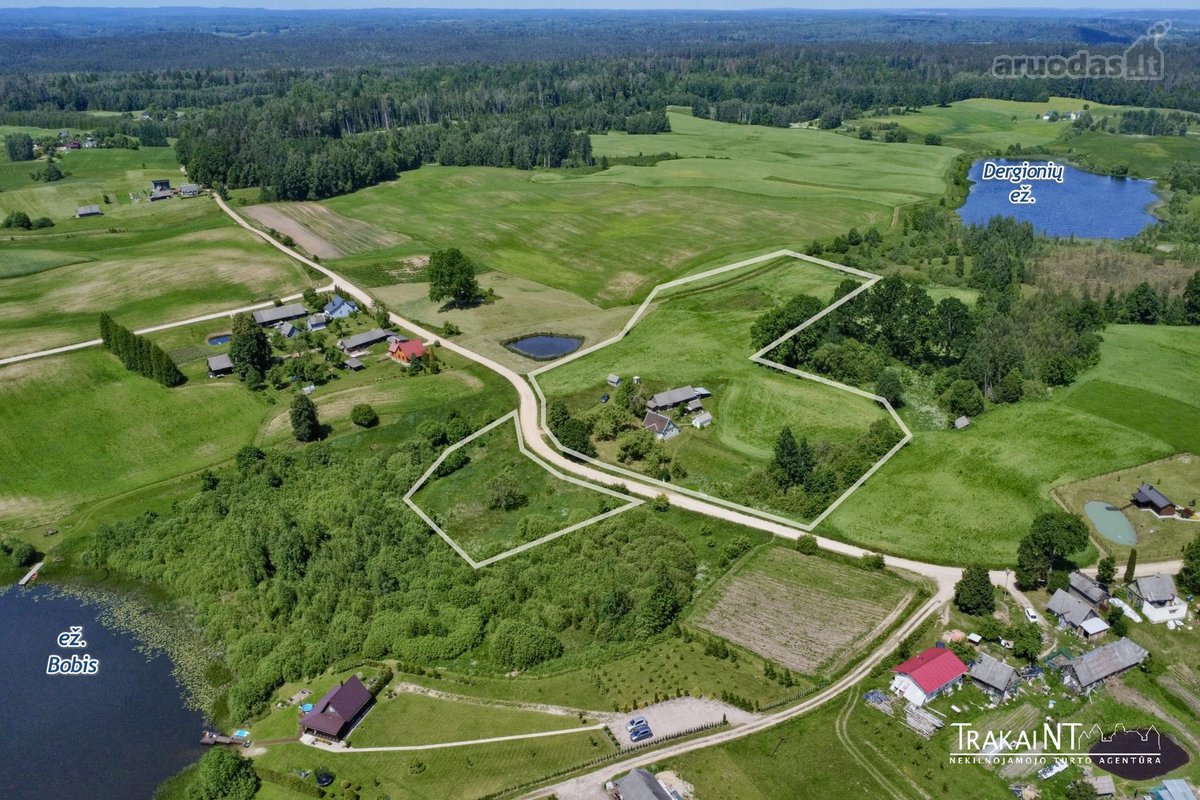 Parduodama 3,16 Ha Sodyba Trakų R., Ismonių Kaime