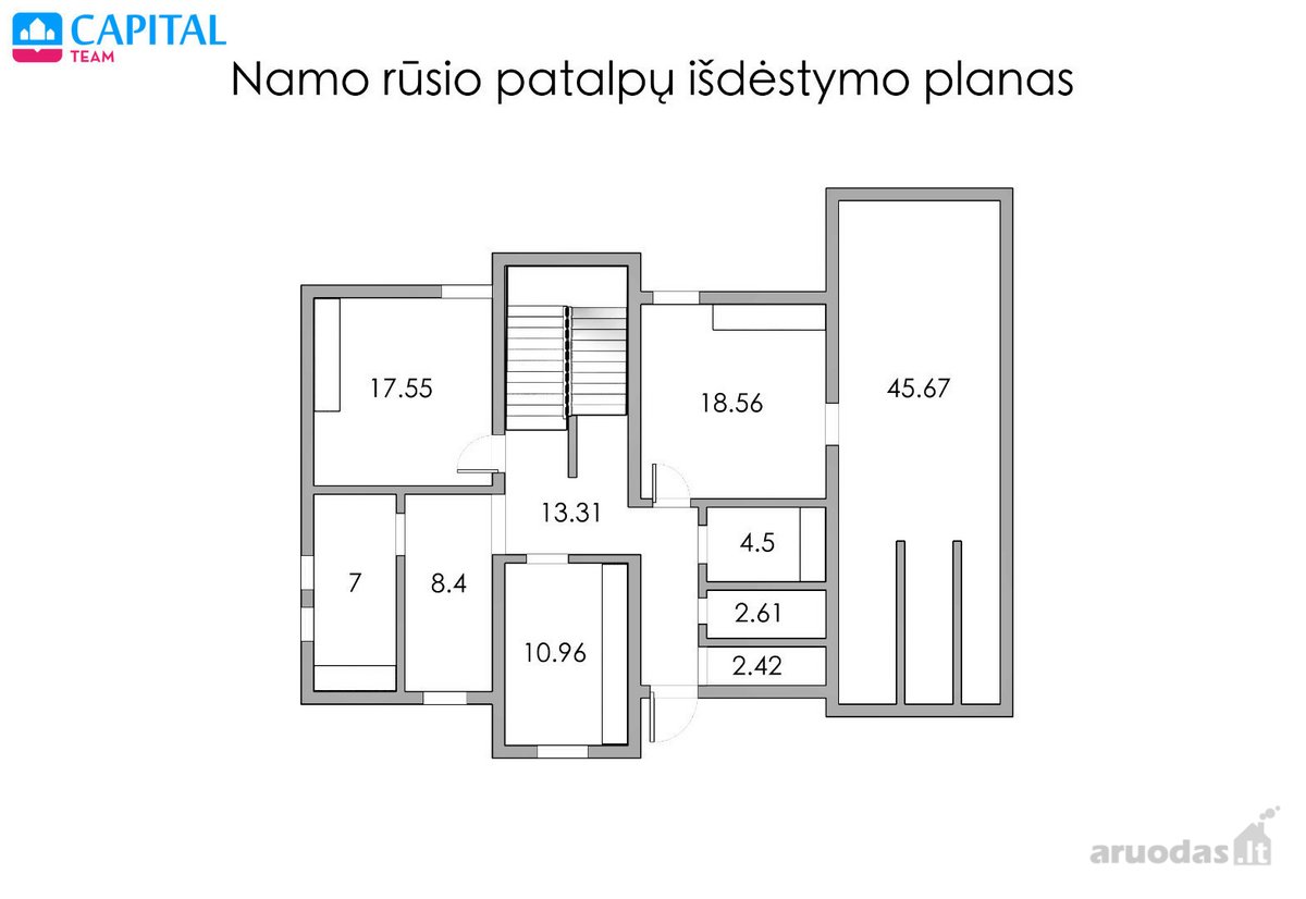 Parduodamas Dviejų Aukštų 330 Kv. M. - nuotraukos Nr. 27