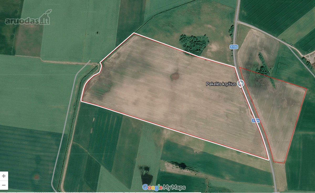  Derlinga žemė nuomai Vilkaviškio rajone –