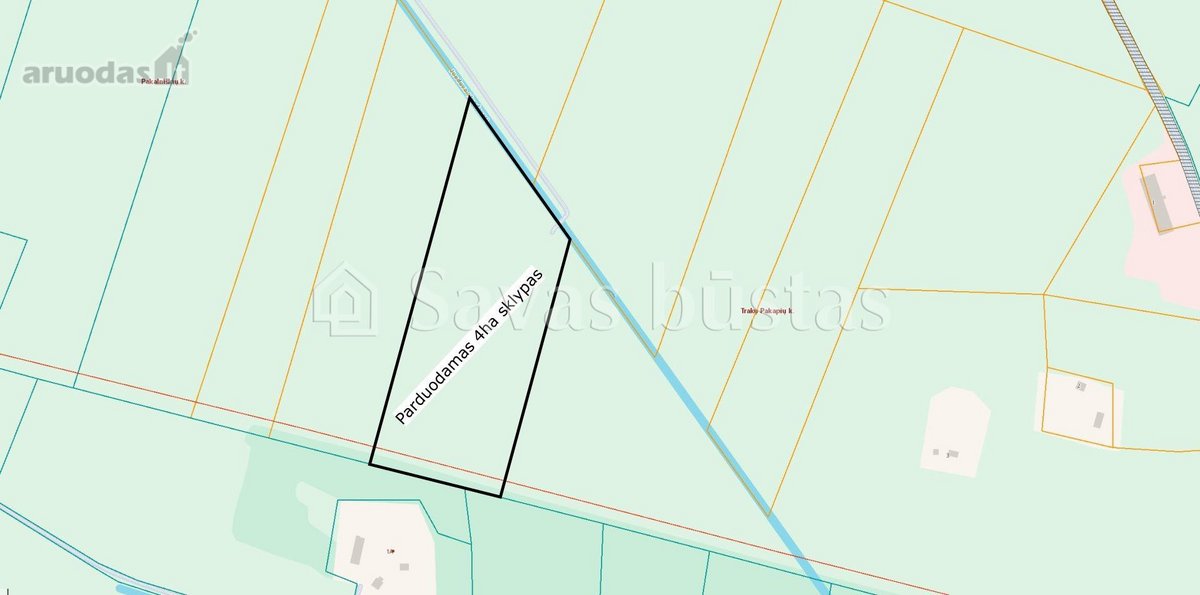 Parduodami du sklypai 4 ha ir 2,06 ha žemės - nuotraukos Nr. 3
