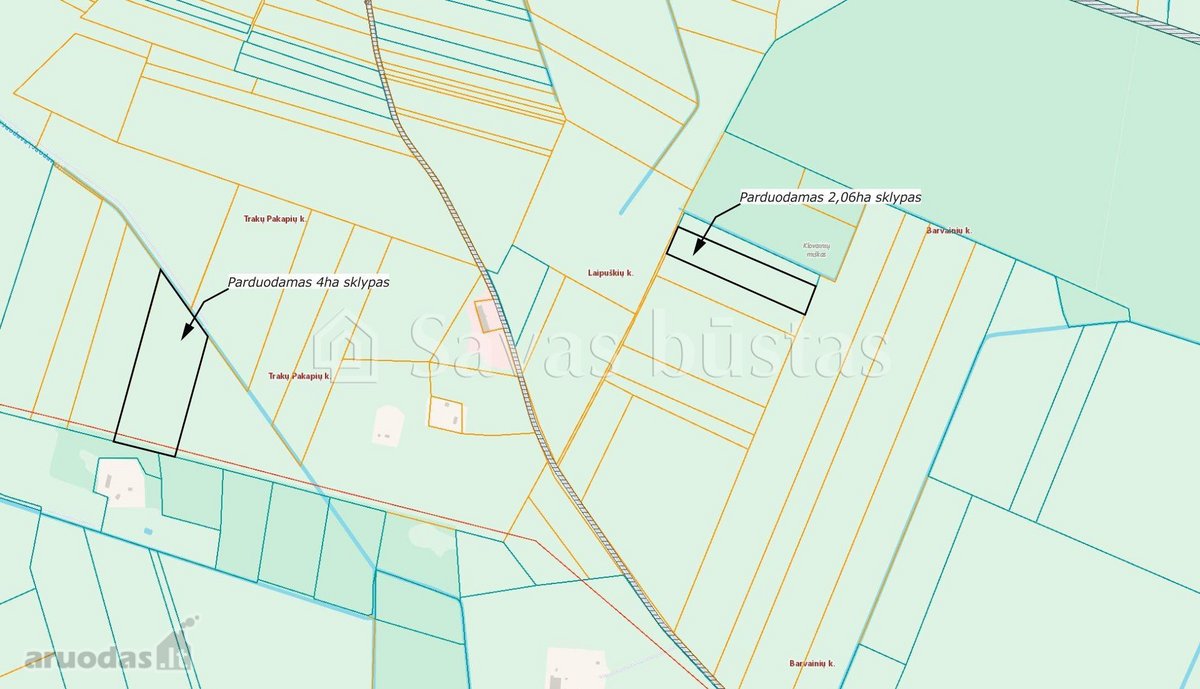 Parduodami du sklypai 4 ha ir 2,06 ha žemės - nuotraukos Nr. 7
