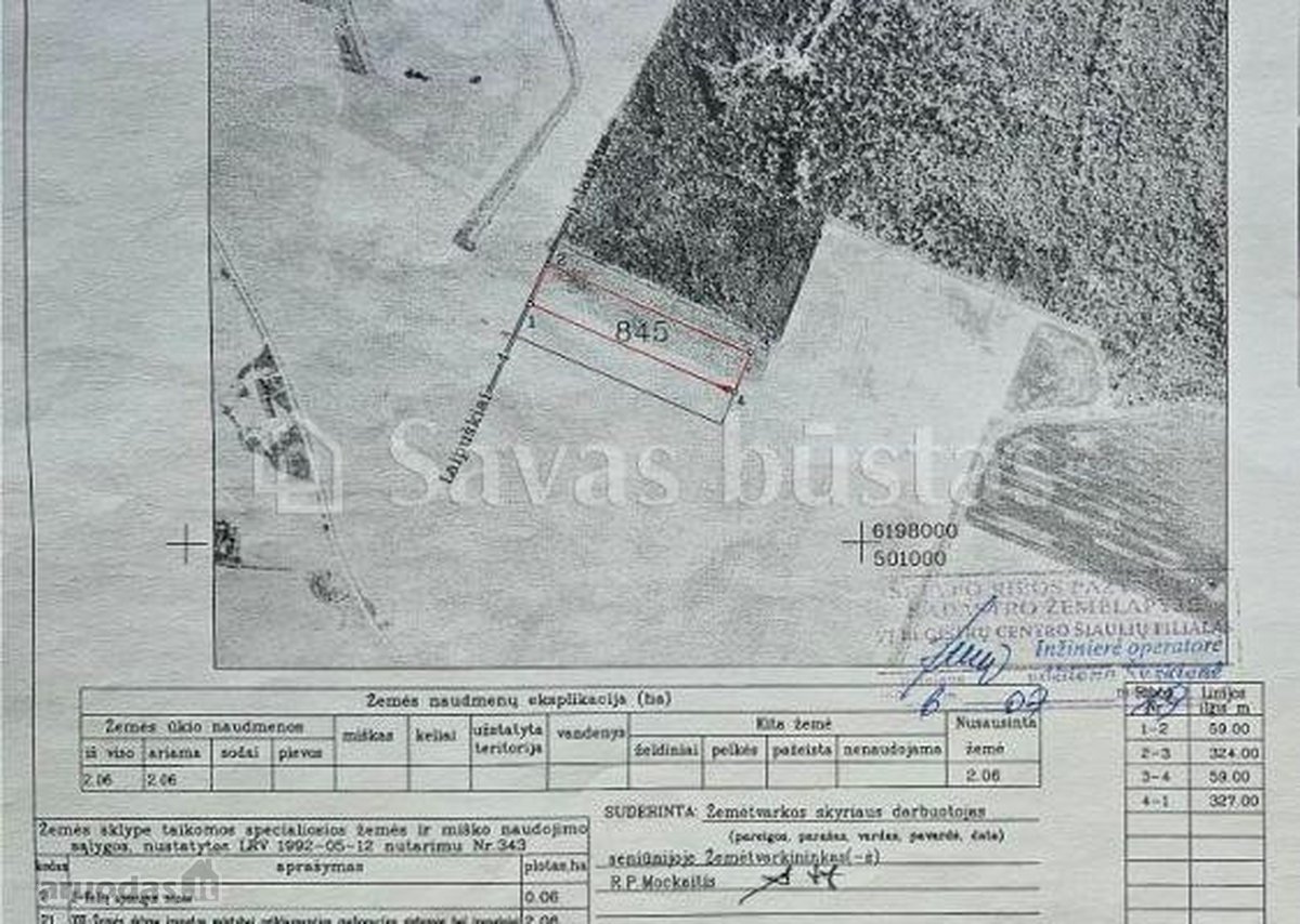 Parduodami du sklypai 4 ha ir 2,06 ha žemės - nuotraukos Nr. 8