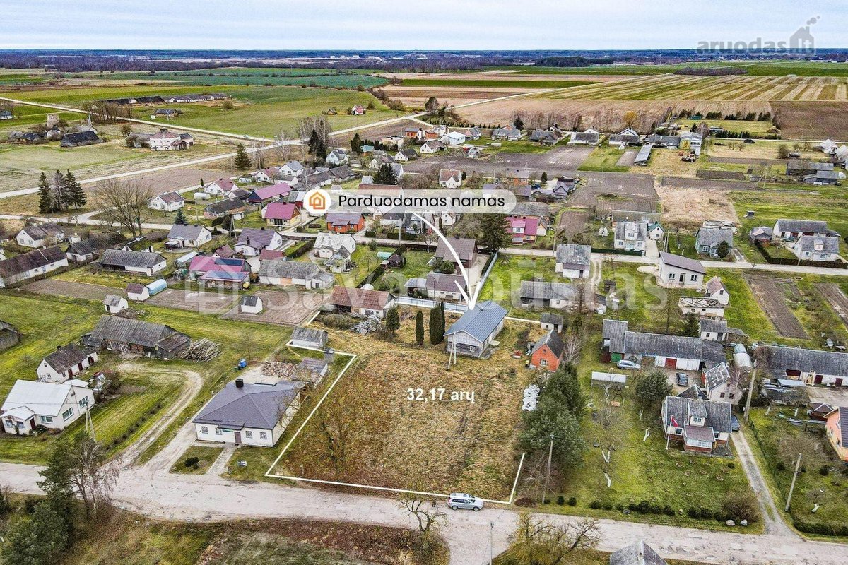 Parduodamas erdvus, rąstinis namas su 32,17 - nuotraukos Nr. 4
