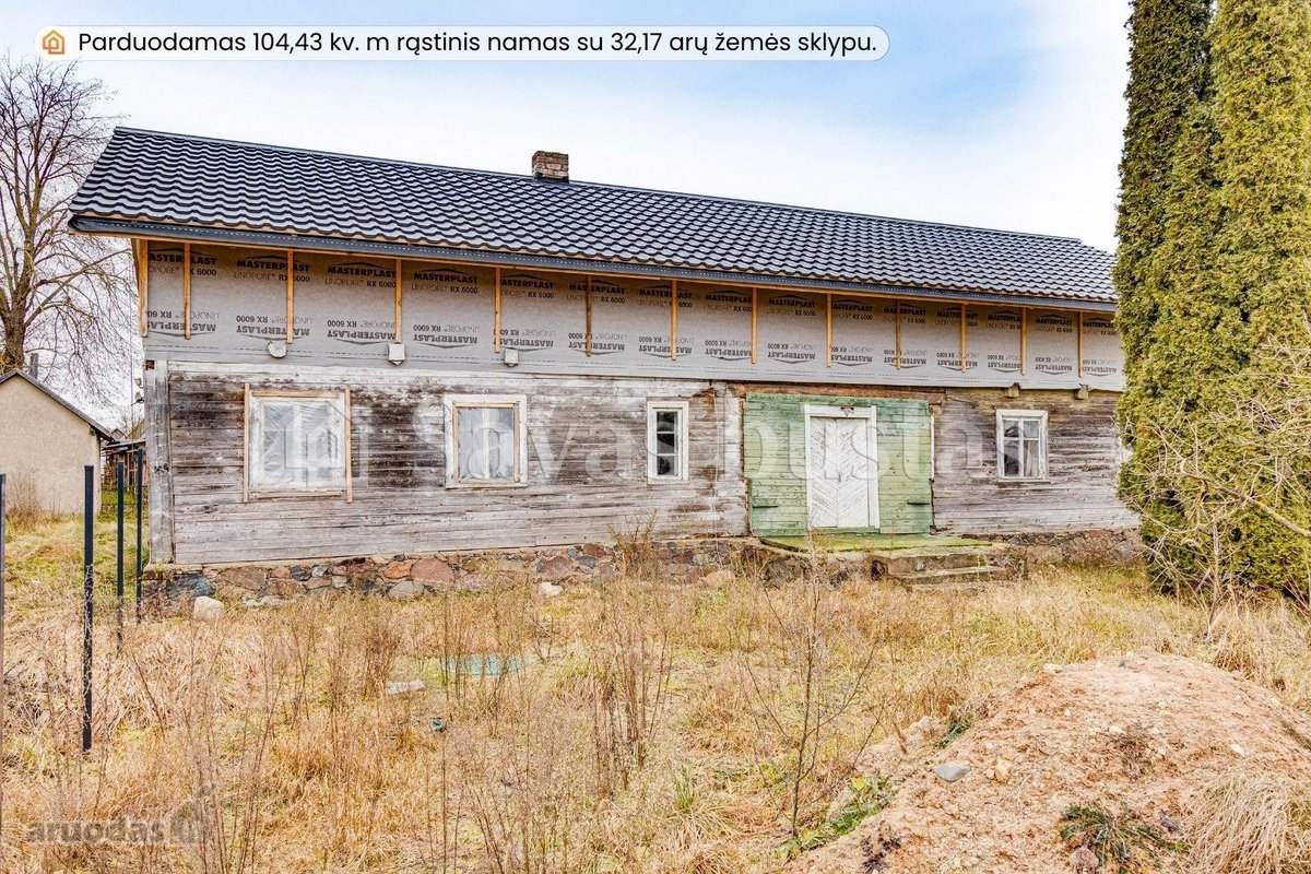 Parduodamas erdvus, rąstinis namas su 32,17 - nuotraukos Nr. 16