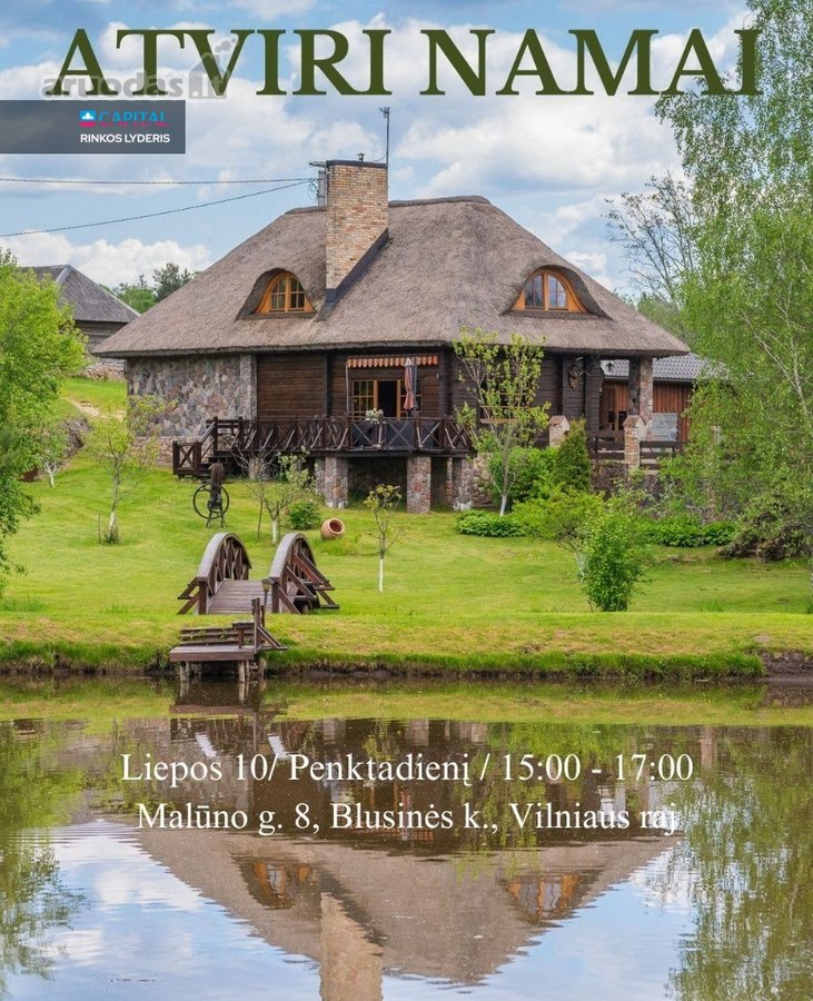 Autentiška sodyba 30 km nuo Vilniaus: