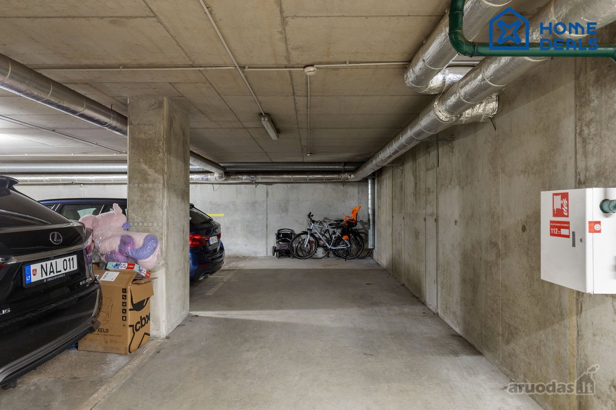 Parduodama parkingo vieta požeminiame garaže,