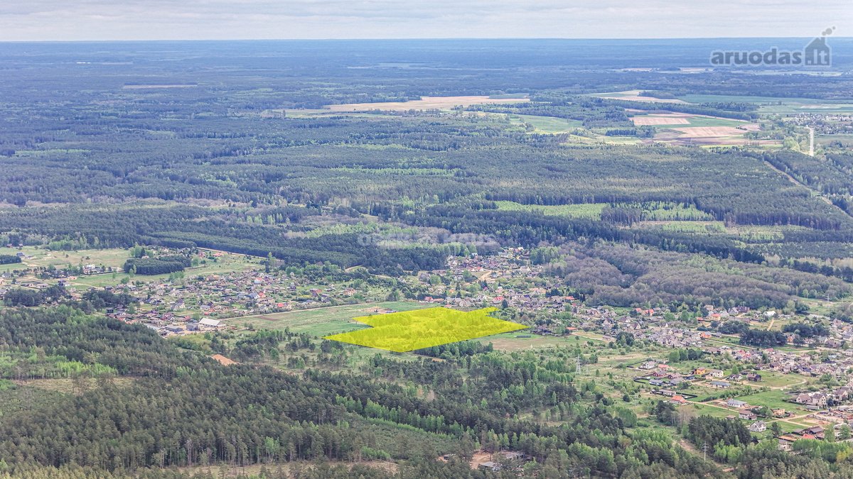 Parduodamas 578 arų žemės sklypas Pabradėje,