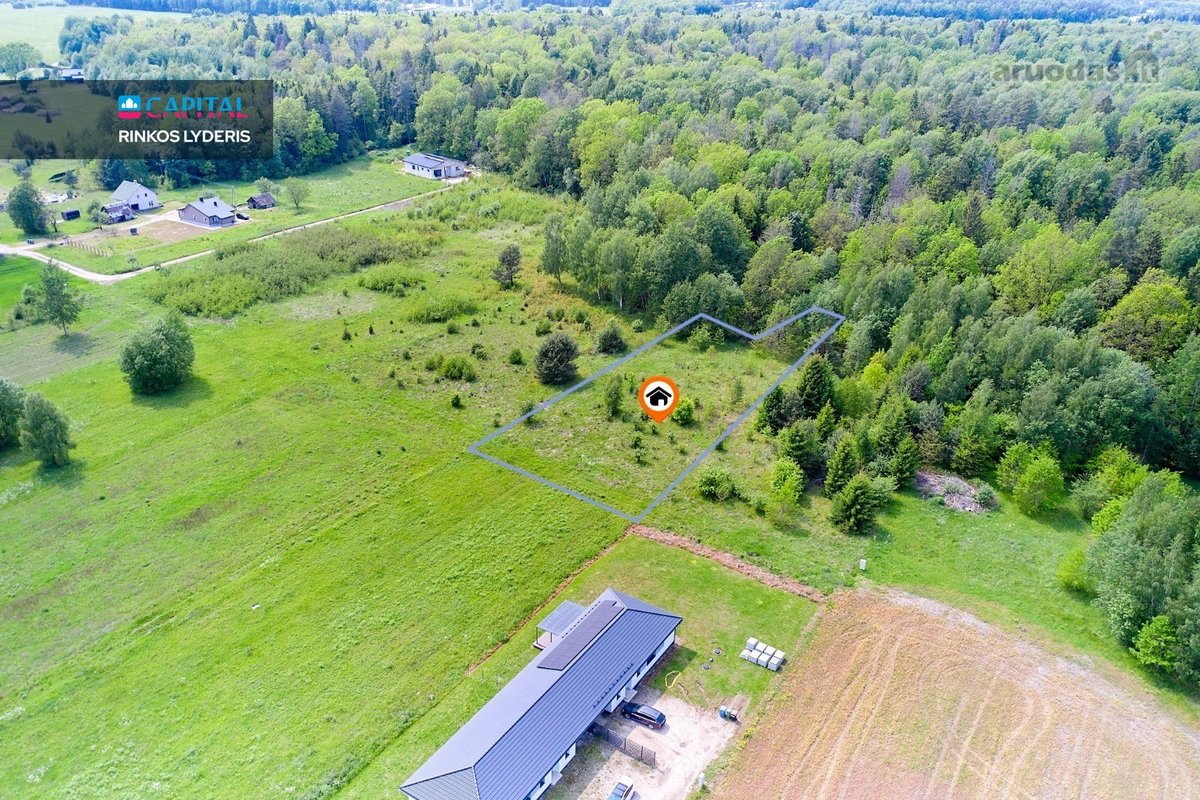 Parduodamas 29 Arų Namų Valdos Sklypas Su