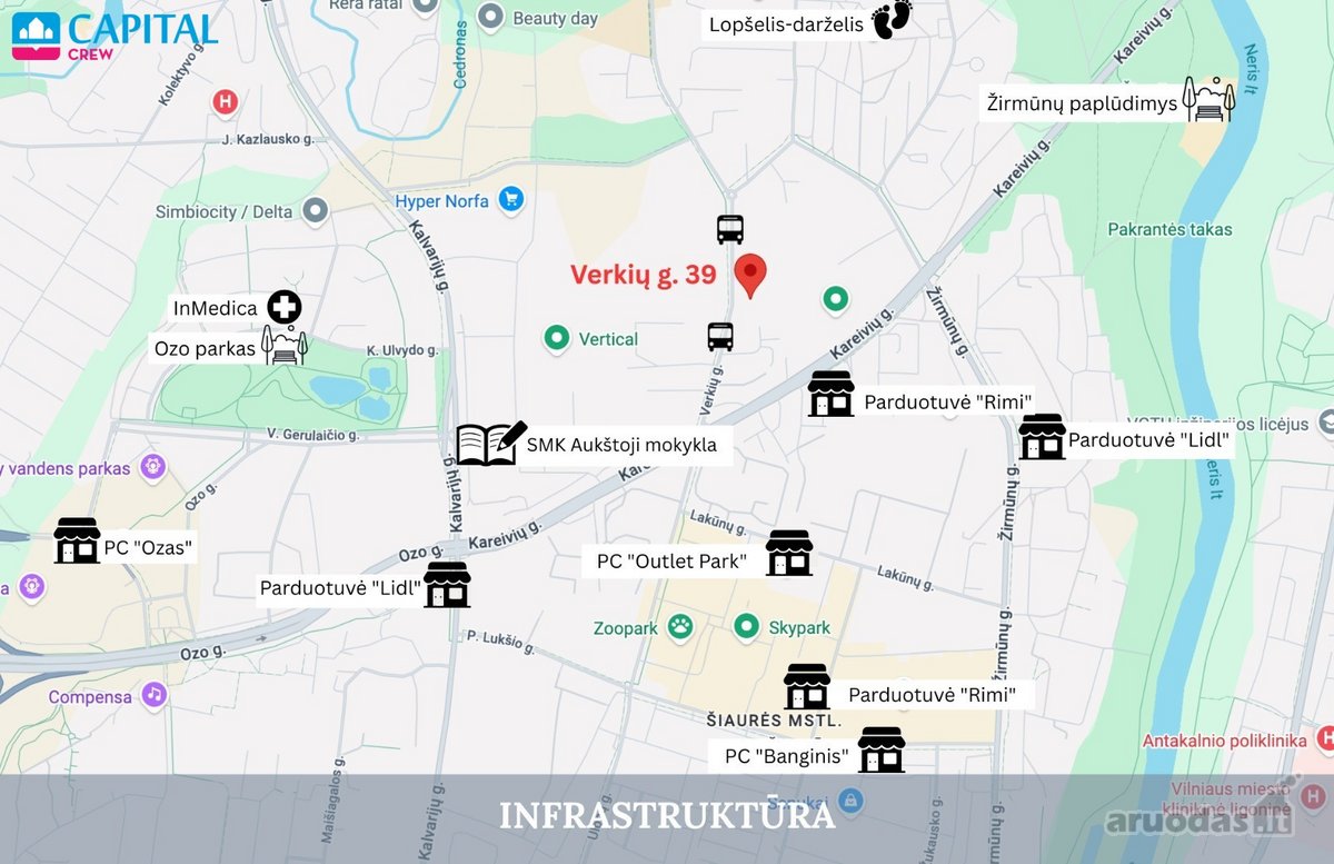 Parduodamas Jaukus 3 Kambarių Butas Su Net - nuotraukos Nr. 26