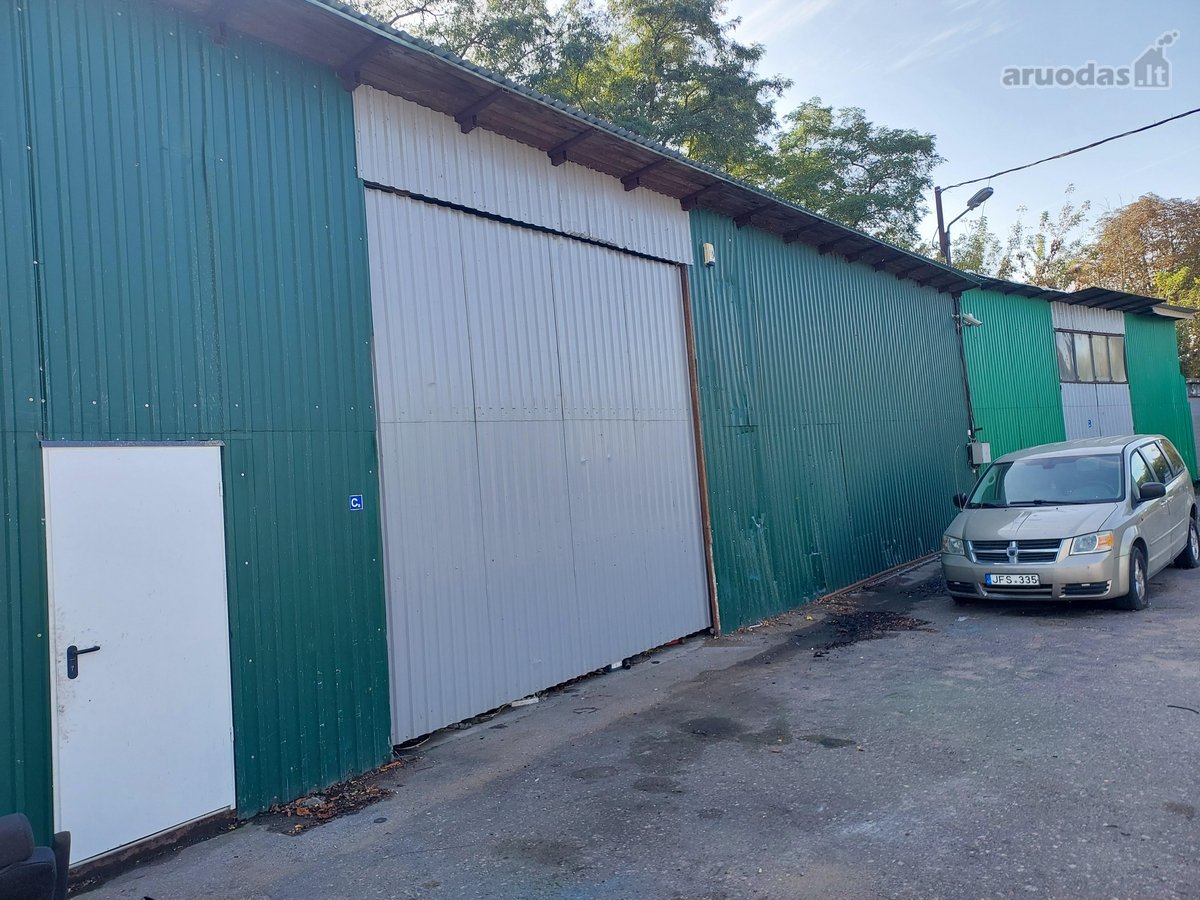 Nuo 09.01 isnuomuojamas sandelys 6x17m ,