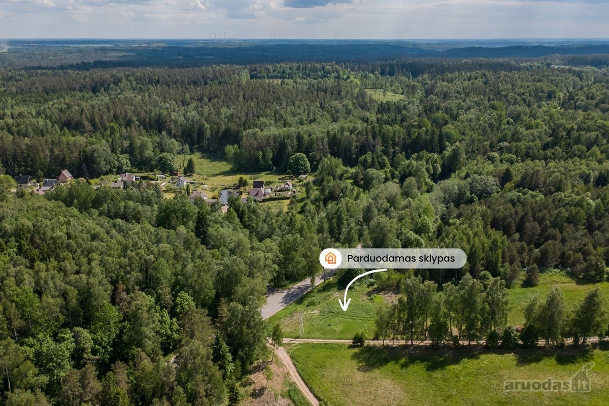 Parduodamas 21,76 aro namų valdos sklypas - nuotraukos Nr. 3
