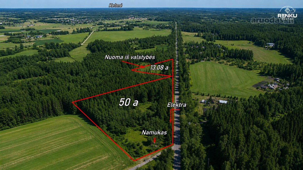 Parduodama Sodyba Didlaukės k., Bubių sen.,