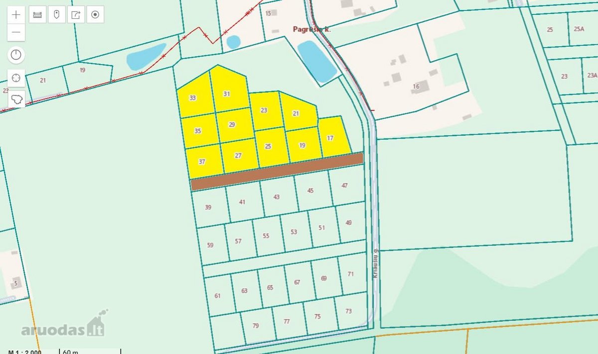 Parduodami 11 žemės sklypų, namų valdos - nuotraukos Nr. 2
