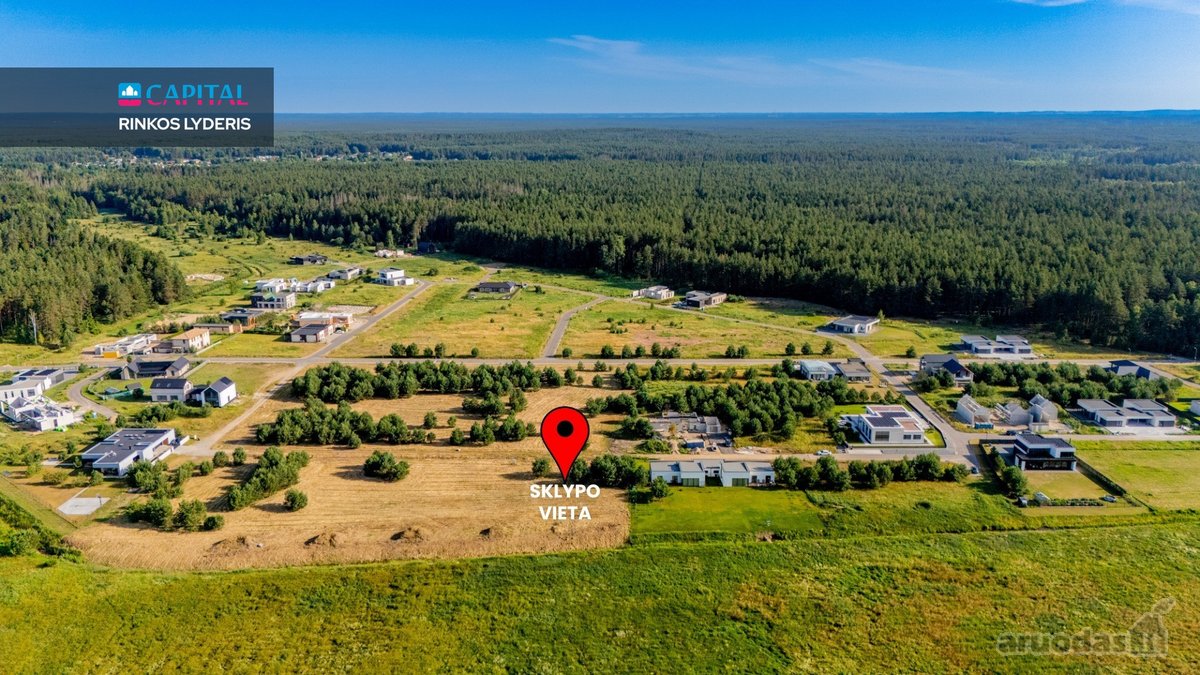Parduodamas Namų Valdos Sklypas Gamtos Apsuptyje