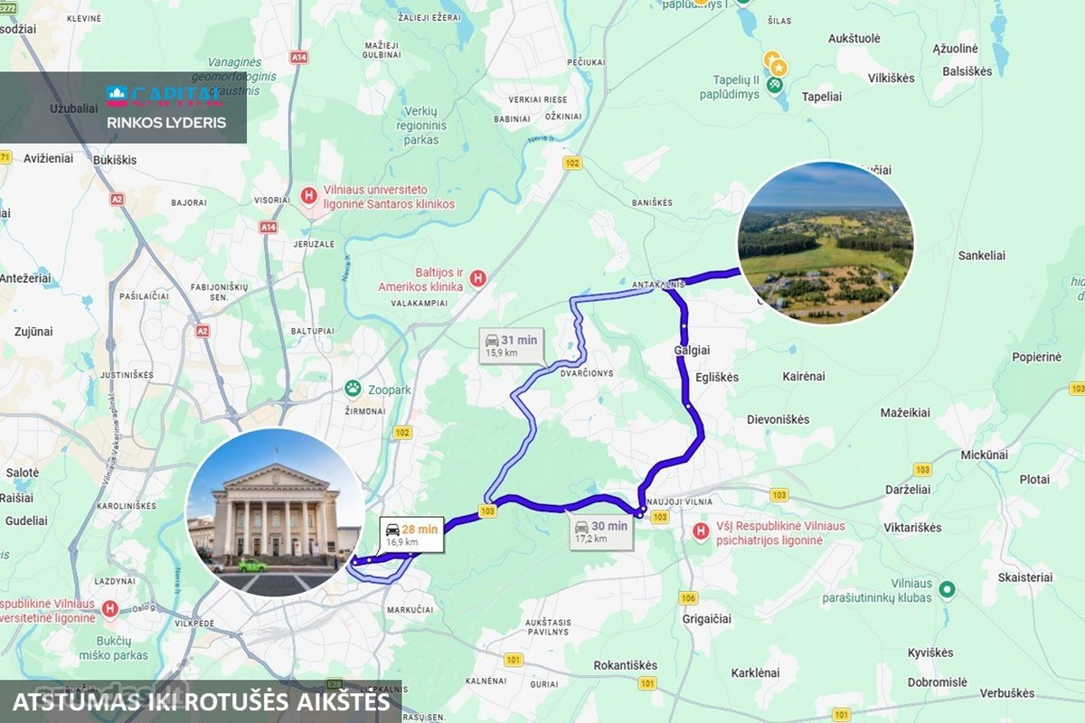 Parduodamas Namų Valdos Sklypas Gamtos Apsuptyje - nuotraukos Nr. 12