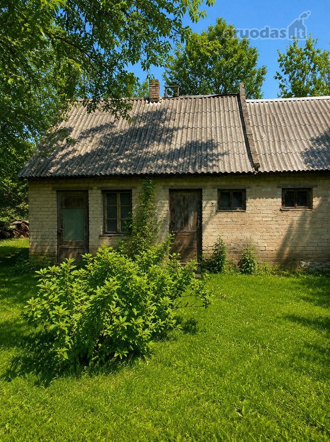 Parduodamas rąstinis namas, apmūrytas - nuotraukos Nr. 3