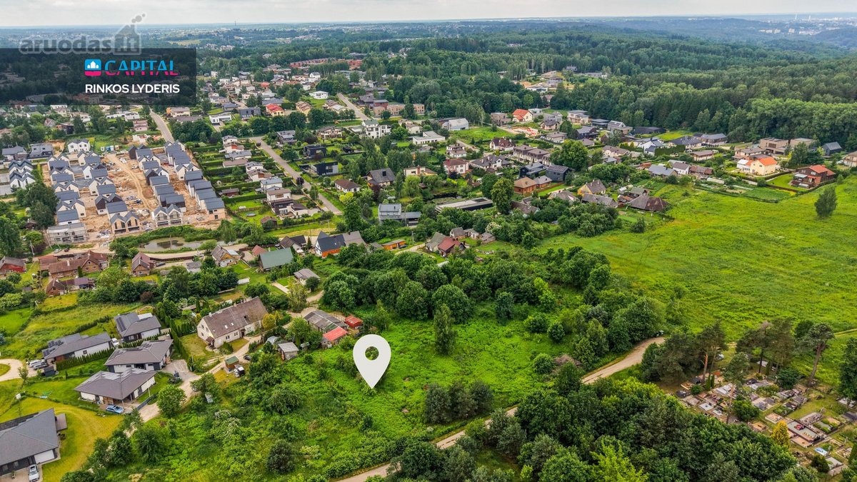 Parduodamas 12,64 Arų Namų Valdos Sklypas Su - nuotraukos Nr. 6