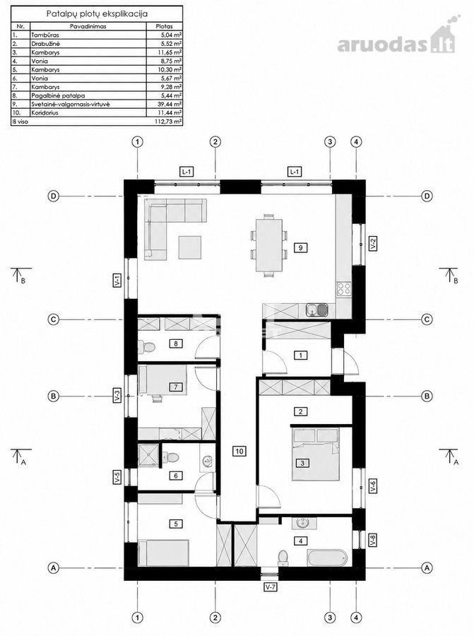 Parduodamas, naujai pastatytas namas - nuotraukos Nr. 11