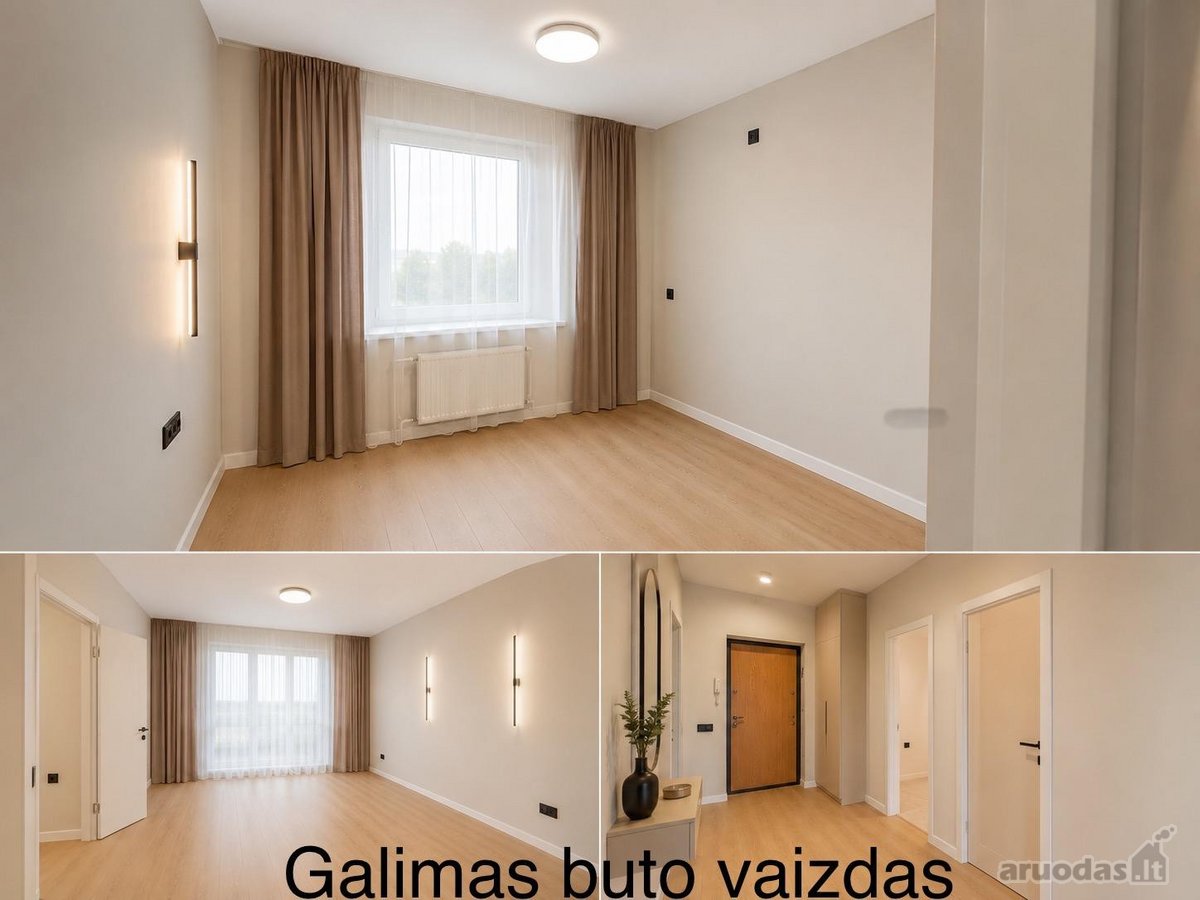 Parduodamas butas Pilaitėje. Butas paruoštas
