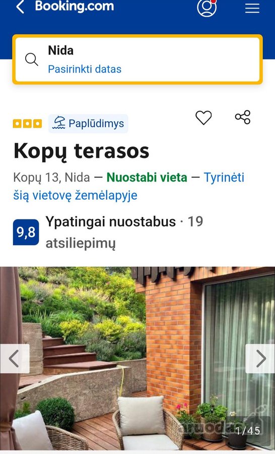 Išskirtinis Kotedžas Investicijai Nidos - nuotraukos Nr. 49