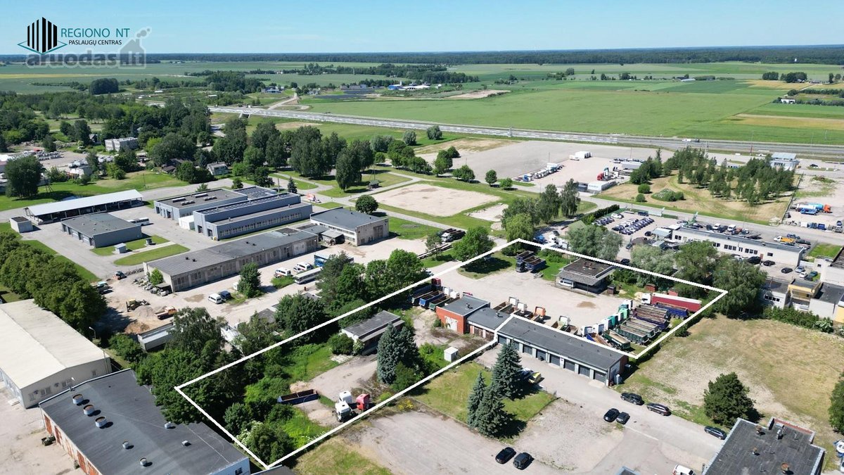 Parduodamas Žemės Sklypas-aikštelė Su