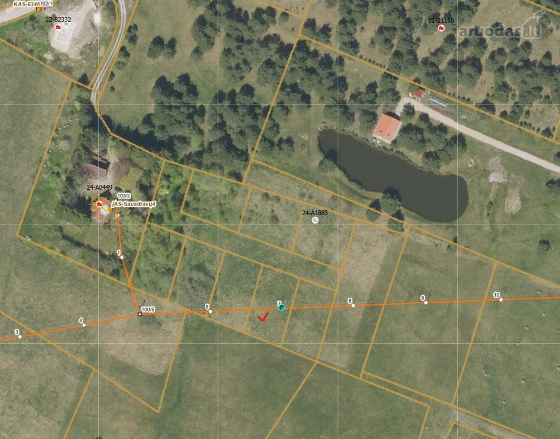 Parduodu 9 arų žemės sklypą vienbučių ir - nuotraukos Nr. 2