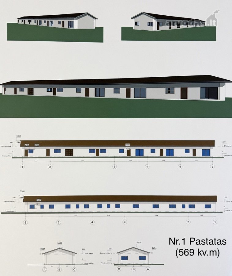 Parduodamas verslo pastatas 569 m2 su - nuotraukos Nr. 18