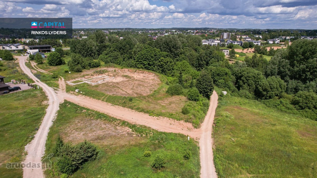 Parduodamas 10 Arų Sklypas Su Namo Projektu - nuotraukos Nr. 5