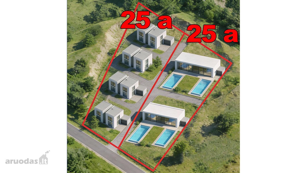 Du suformuoti sklypai (24,94 a ir 24,84 a) - nuotraukos Nr. 3