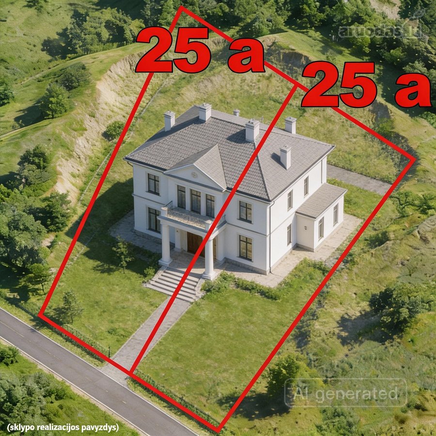 Du suformuoti sklypai (24,94 a ir 24,84 a) - nuotraukos Nr. 8