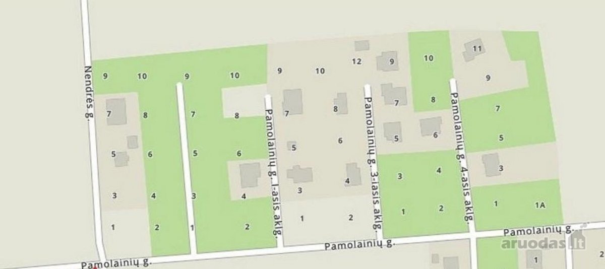 Parduodamas 11,27 aro namų valdos sklypas