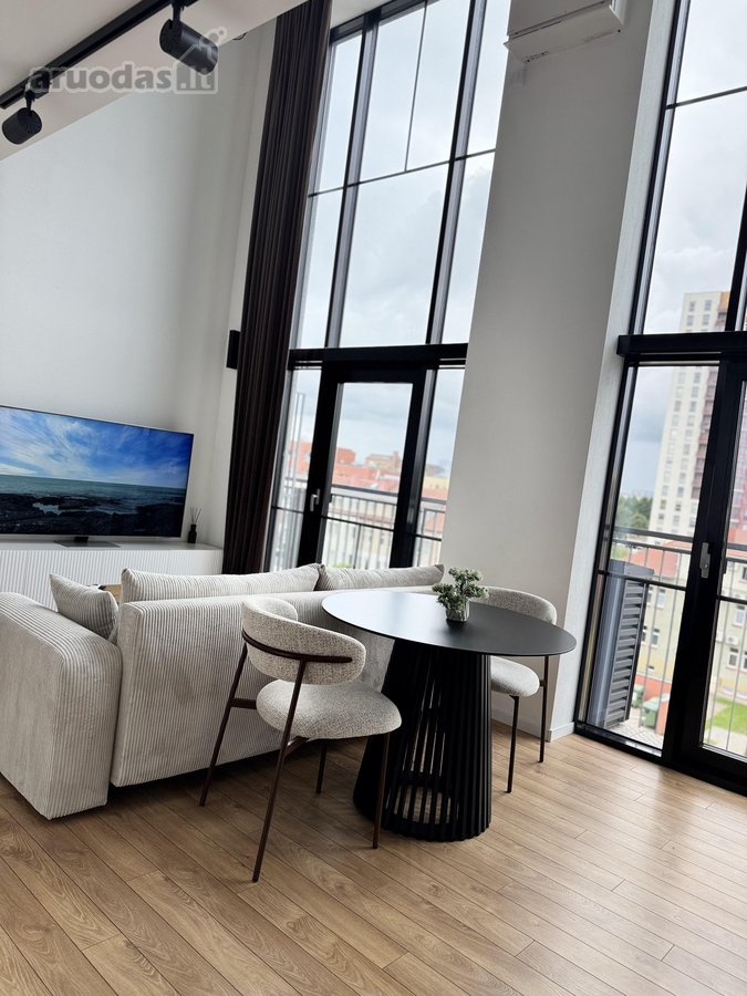 Išnuomojamas išskirtinis šviesus ir moderniai - nuotraukos Nr. 7