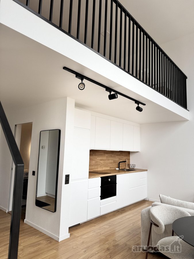 Išnuomojamas išskirtinis šviesus ir moderniai - nuotraukos Nr. 12