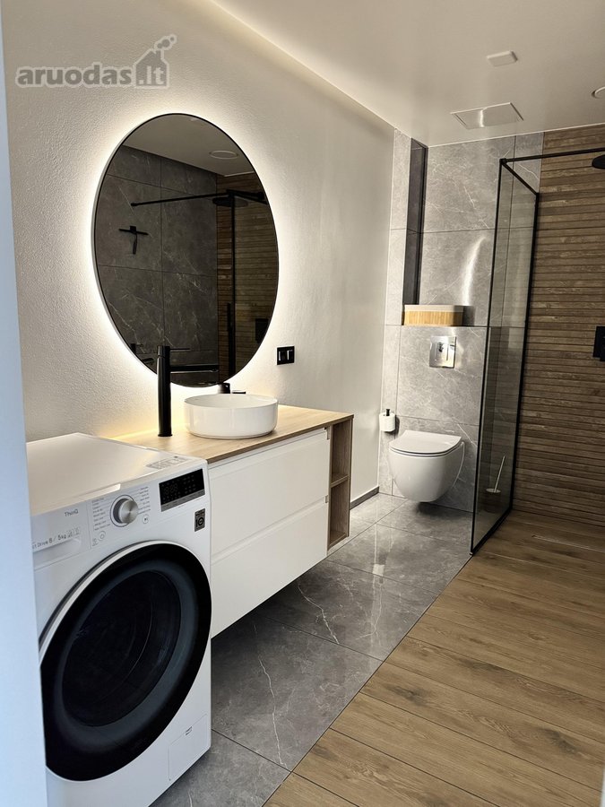 Išnuomojamas išskirtinis šviesus ir moderniai - nuotraukos Nr. 13