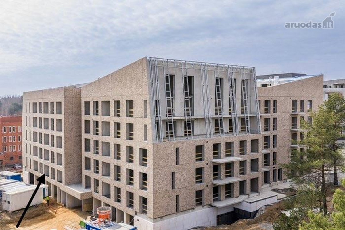 Parduodamas 44,5 m² ploto butas 2 aukšte