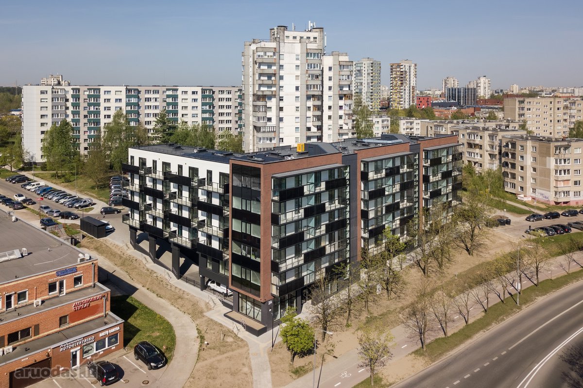 Patalpų numeris projekte K4. Plotas 45,1 m2, - nuotraukos Nr. 6