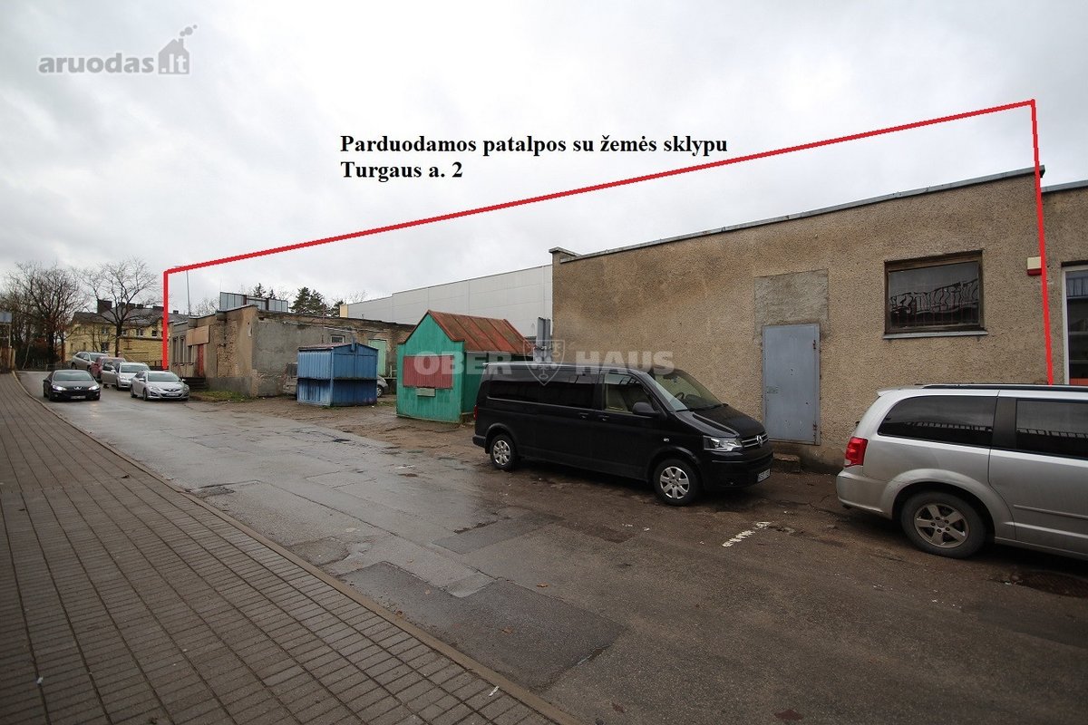 Parduodamas sandėliavimo patalpos Turgaus a.