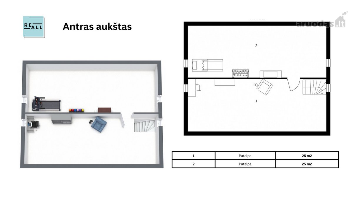 Parduodamas Naujos Statybos Namas Su Daline - nuotraukos Nr. 17