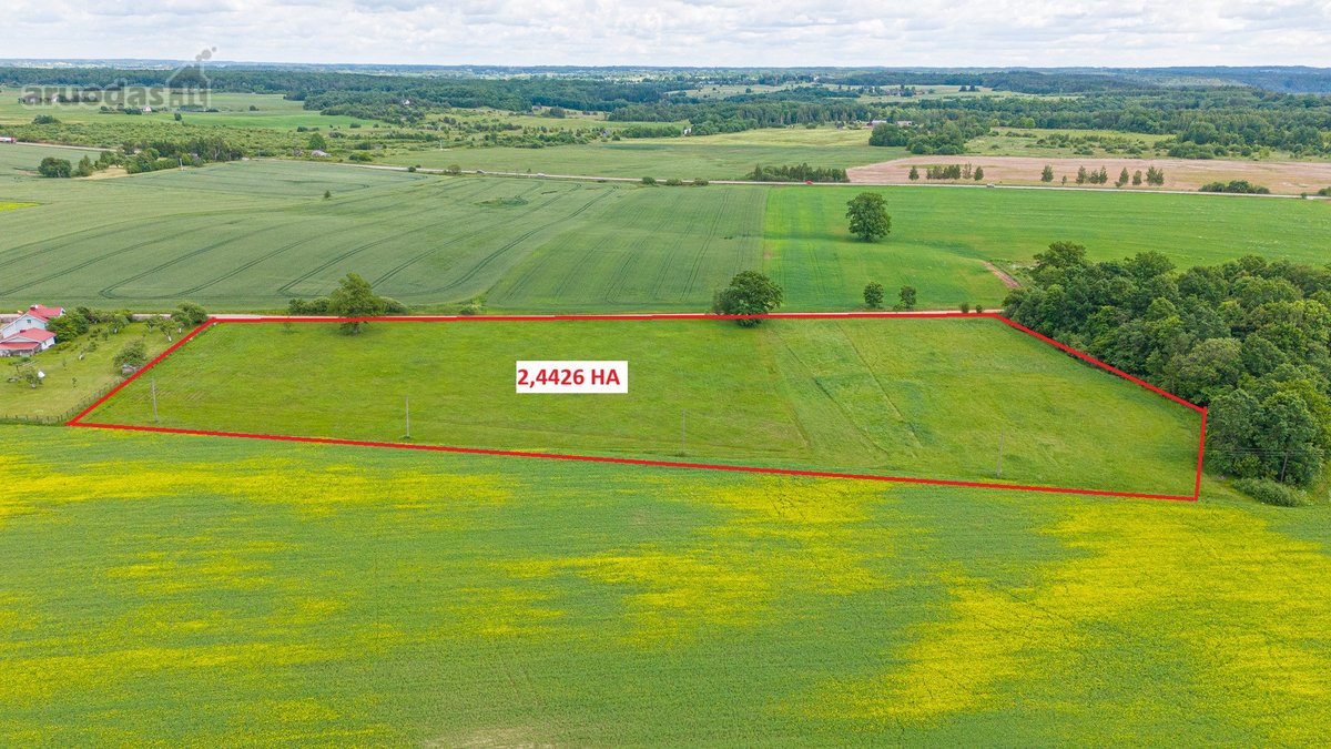 Parduodamas 2.4426 Ha Ploto Žemės Ūkio - nuotraukos Nr. 8