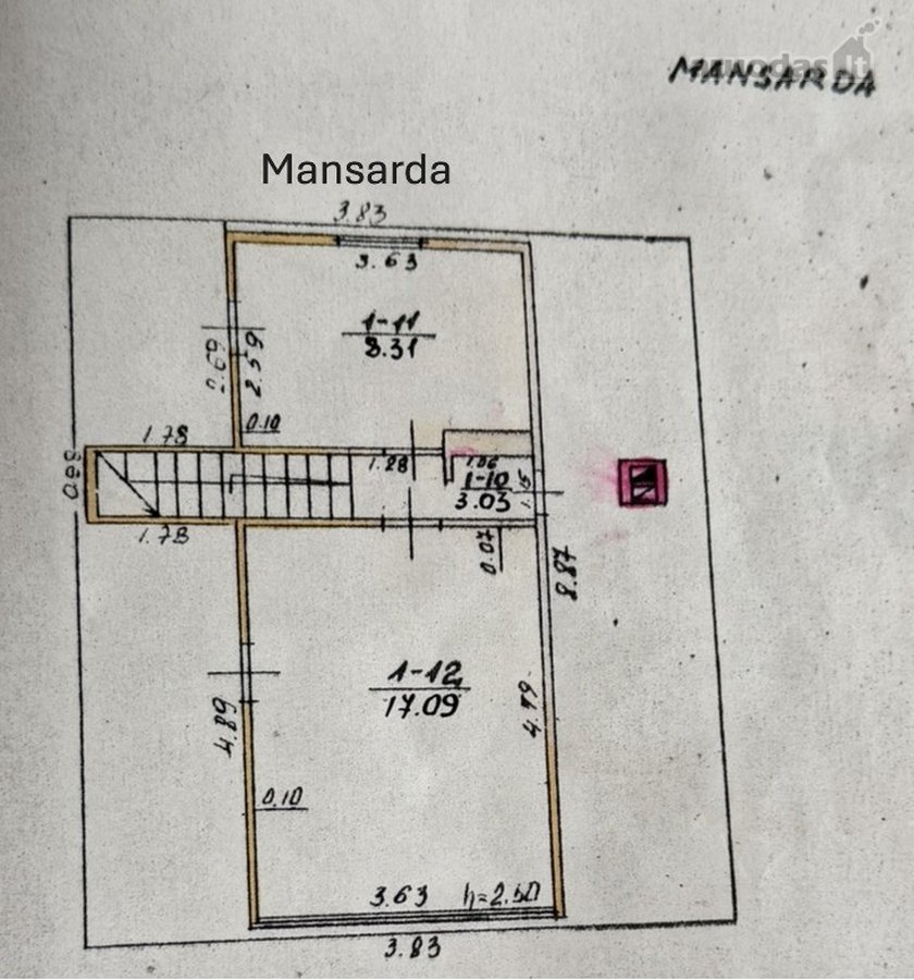 Parduodamas dviejų aukštų gyvenamasis namas - nuotraukos Nr. 22