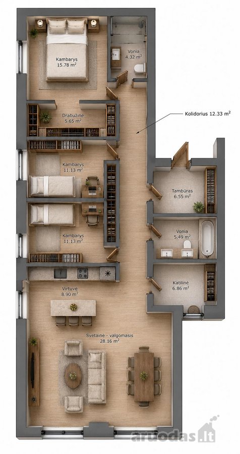 Parduodami Modernūs A++ Klasės Kotedžai - nuotraukos Nr. 27